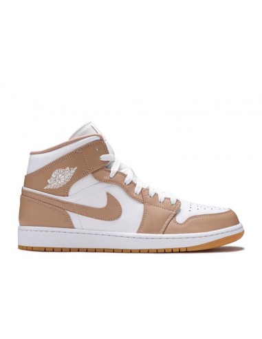 Jordan 1 Mid Tan Gum Amélioration de cerveau avec