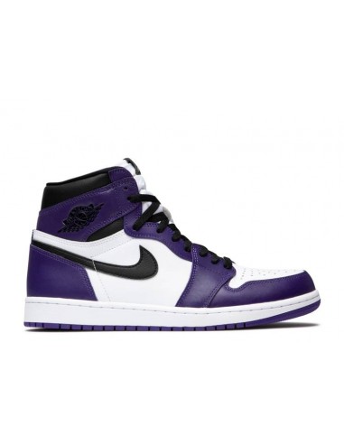 Jordan 1 Retro High Court Purple White en linge