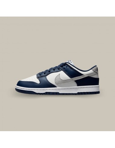 Nike Dunk Low Summit White Midnight Navy soldes