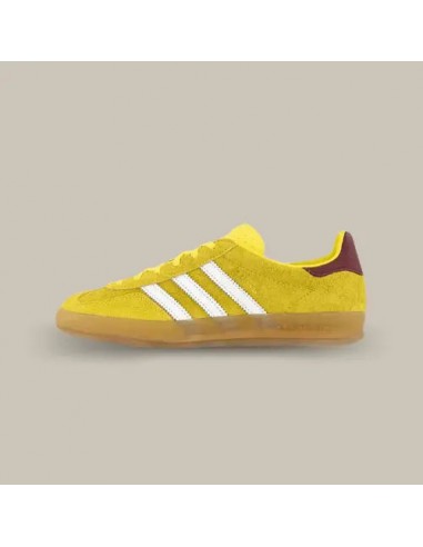 Adidas Gazelle Indoor Bright Yellow Burgundy pour bénéficier 