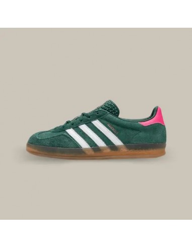 Adidas Gazelle Indoor Collegiate Green Lucid Pink solde