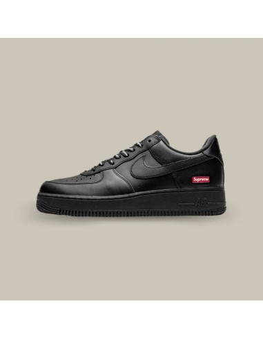 Nike Air Force 1 Supreme Black france