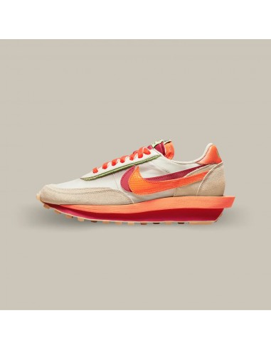 Nike LD Waffle Sacai Clot Net Orange Blaze france