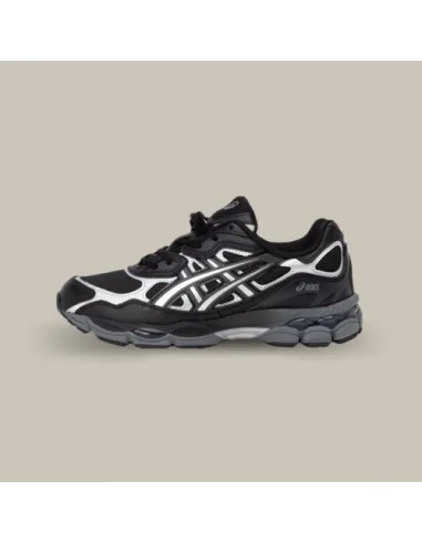 ASICS GEL-NYC Black Graphite Grey destockage