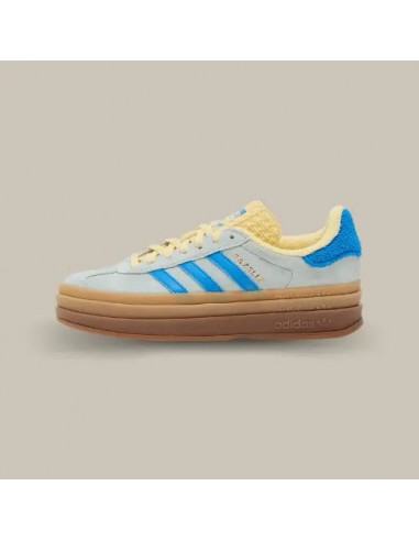 Adidas Gazelle Bold Almost Blue Yellow Economisez 