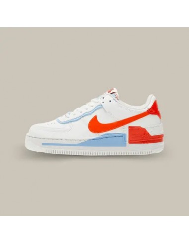 Nike Air Force 1 Shadow Summit White Team Orange d'Europe débarque