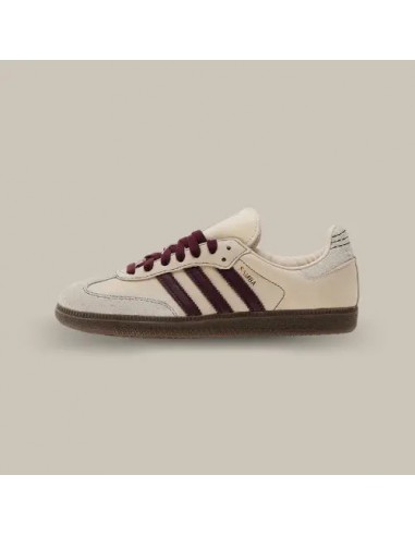 Adidas Samba OG Wonder White Maroon l'évolution des habitudes 