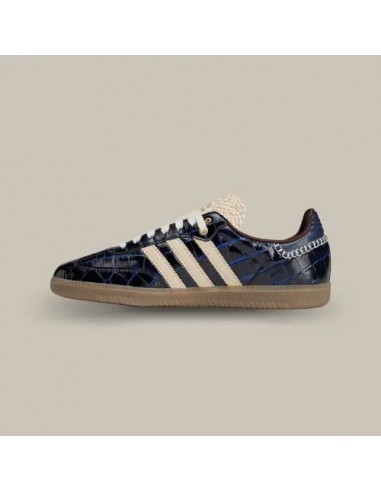 Adidas Samba Wales Bonner Navy Croc le des métaux précieux