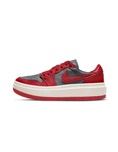 Air Jordan 1 Low Elevate Dark Grey Varsity Red pas chere