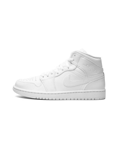 Air Jordan 1 Mid Triple White (2022) pour bénéficier 