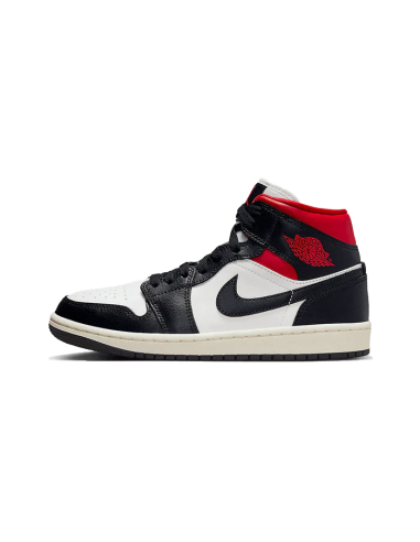 Air Jordan 1 Mid Black Gym Red de l' environnement