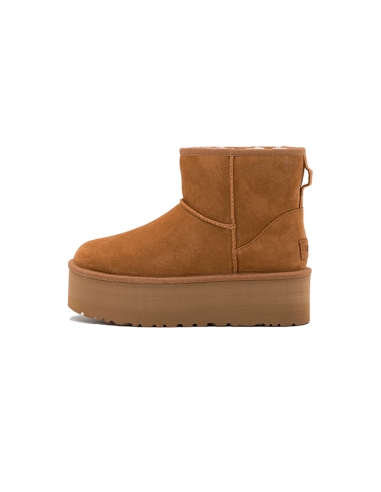 Classic Mini Platform Boot Chestnut hantent personnes