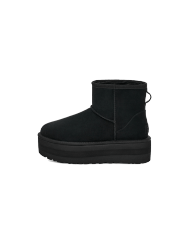 Classic Mini Platform Boot Black pas chere