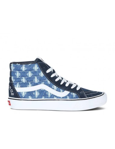 Vans Sk8-Hi Supreme Hole Punch Denim Blue online