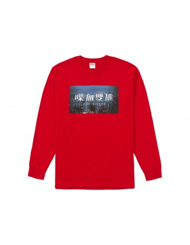 Supreme The Killer L/S Tee Red livraison gratuite