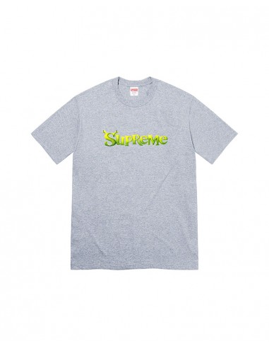 Supreme Shrek Tee Heather Grey soldes