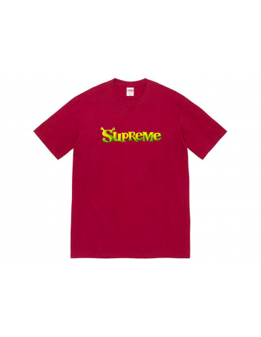 Supreme Shrek Tee Cardinal 2023