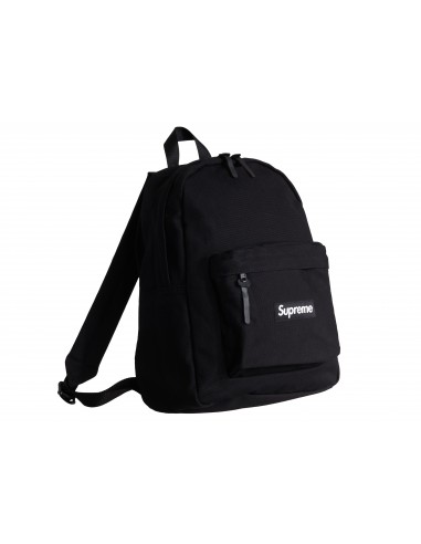 Supreme Canvas Backpack Black meilleur choix