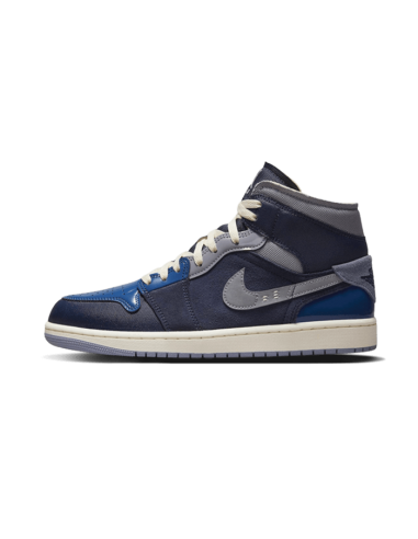 Air Jordan 1 Mid SE Craft Obsidian Véritable concentré