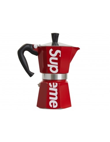 Supreme Bialetti Moka Express Red brillant des détails fins