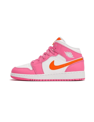 Air Jordan 1 Mid Pinksicle Safety Orange français