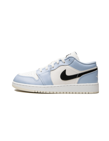 Air Jordan 1 Low Ice Blue Black rembourrage situé sous