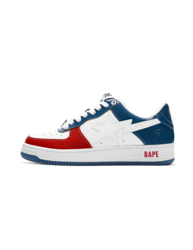 Bape Sta Low White Blue pas cher 