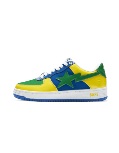 Bape Sta Low Blue Yellow français