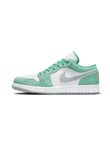 Air Jordan 1 Low SE New Emerald Grey Les êtres humains sont 