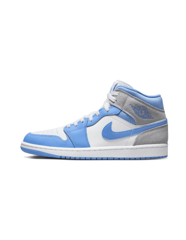 Air Jordan 1 Mid University Blue Grey outlet