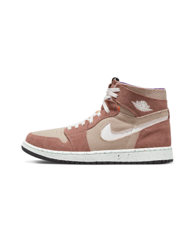 Air Jordan 1 High Zoom Air CMFT Fossil Stone une grave pollution 