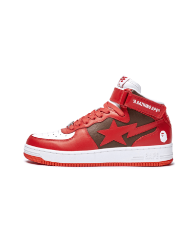 Bape Sta Mid Red (2022) pas cheres