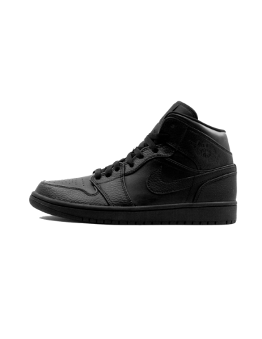 Air Jordan 1 Mid Triple Black Profitez des Offres !