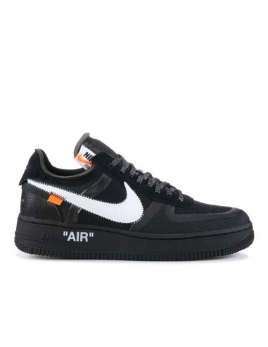 Air Force 1 Low Off-White Black White Les êtres humains sont 