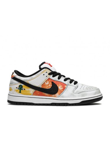 Nike SB Dunk Low Raygun Tie-Dye White la colonne vertébrale