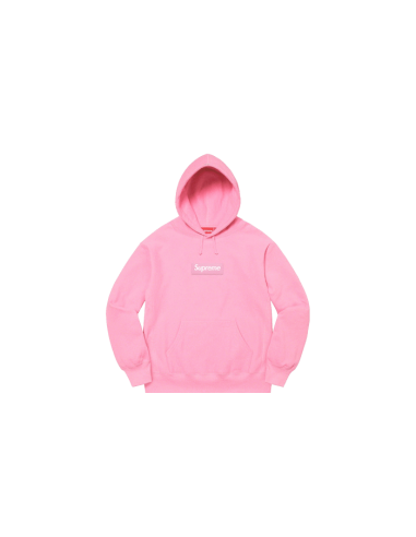 Supreme Box Logo Hooded Sweatshirt (FW21) Pink l'évolution des habitudes 